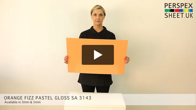 Orange Fizz Perspex Gloss SA-3143